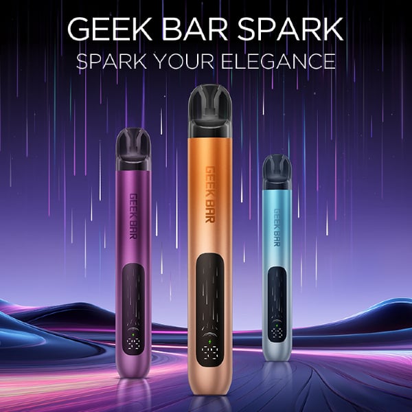 GEEK BAR SPARK POD SYSTEM KIT  $29.99  eLiquid.com
