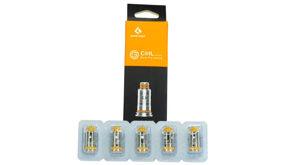 GeekVape G Coils Pod Formula 5 Pack $7.99 eLiquid.com GeekVape G Coils Pod Formula 5 Pack $7.99 eLiquid.com