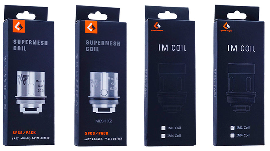 GeekVape IM & Super Mesh Coils 5-Pack Best