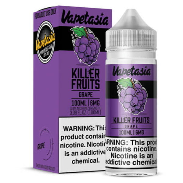 Grape E-Liquid By Vapetasia Killer Fruits NTN