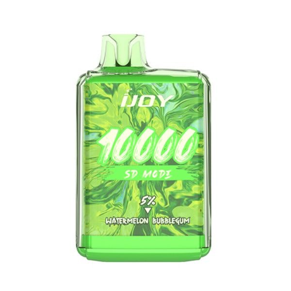 Best Deals iJoy Bar SD10000 Disposable Vape Best Flavor Watermelon Bubblegum