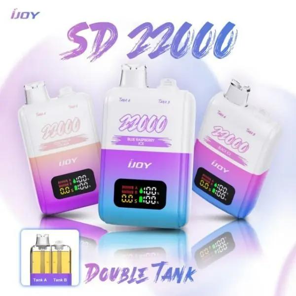 iJoy SD22000 Rechargeable Vape-Single Disposable