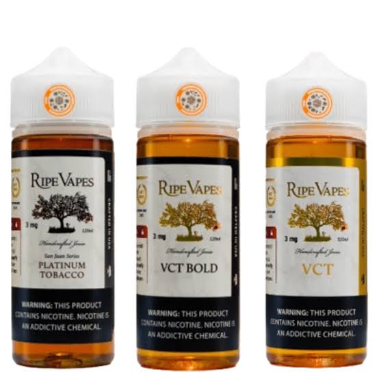 Ripes Vapes 120mL Freebase