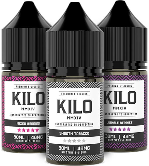 Kilo Salts 30ML Vape Juice $9.35 eLiquid.com Kilo Salts 30ML Vape Juice $9.35 eLiquid.com