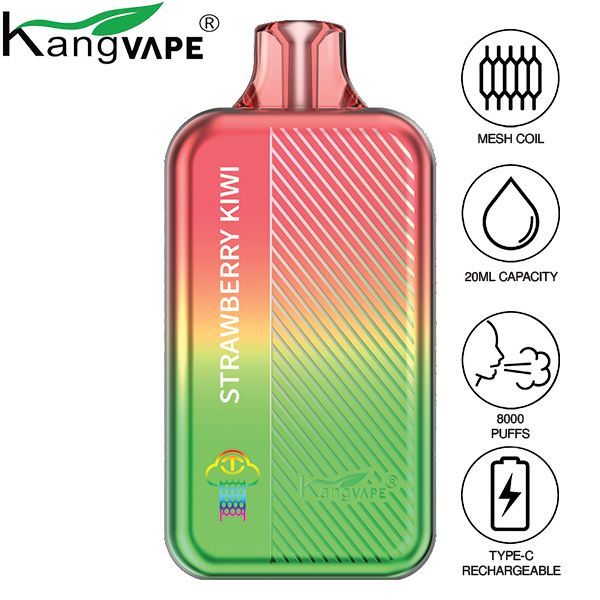 Kangvape TC8000 Disposable Vape Best Flavor Strawberry Kiwi