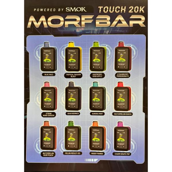 Morfbar Touch 20000 Puffs Single Disposable Vape 18mL $7.99 eLiquid.com Morfbar Touch 20000 Puffs Single Disposable Vape 18mL $7.99 eLiquid.com