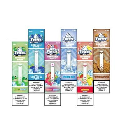 Mr. Freeze 5% Disposable Vape Pod Device 10 Pack $43.99 eLiquid.com Mr. Freeze 5% Disposable Vape Pod Device 10 Pack $43.99 eLiquid.com