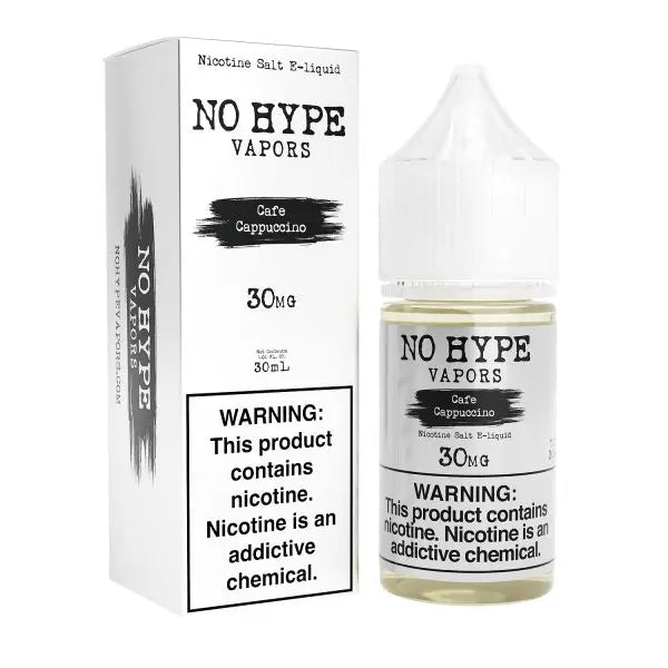 Best Deal No Hype E-Liquid 30mL Salt Nic Cafe Capuccino