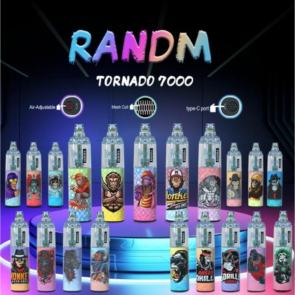 RandM Tornado 7000 Puffs Disposable 10 Pack $20.00 eLiquid.com RandM Tornado 7000 Puffs Disposable 10 Pack $20.00 eLiquid.com
