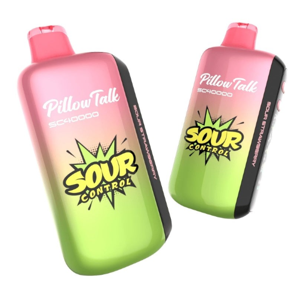Pillow Talk IC40000 Disposable-Sour Strawberry-Single Disposable-5.0%-20mL