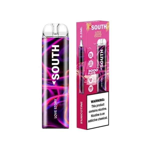 Best Deal South by North 3000 Puffs Disposable Vape 6.5mL - Love Story