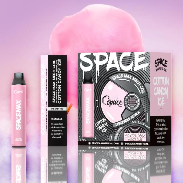 Cotton Candy Ice Space Max 4500 Puffs Mesh Disposable