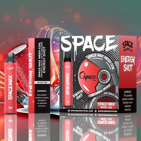 Energy Shot Space Max 4500 Puffs Mesh Disposable
