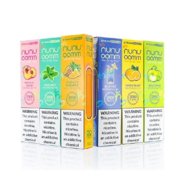 Steam Engine Vape NuNu OOMM 2000 Puffs Rechargeable Vape Disposable 6. $59.95 eLiquid.com Steam Engine Vape NuNu OOMM 2000 Puffs Rechargeable Vape Disposable 6. $59.95 eLiquid.com