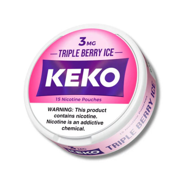 Keko Nicotine Pouches Triple Berry Ice