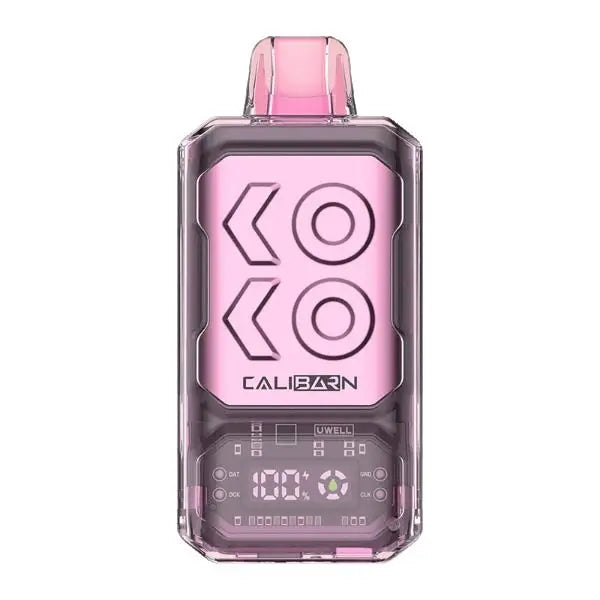 Best Deal Uwell Caliburn Bar S18000 Disposable Vape 22mL White Gummy