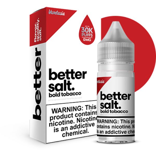 Vapetasia Better Salt Series E-liquid 30mL Bold Tobacco