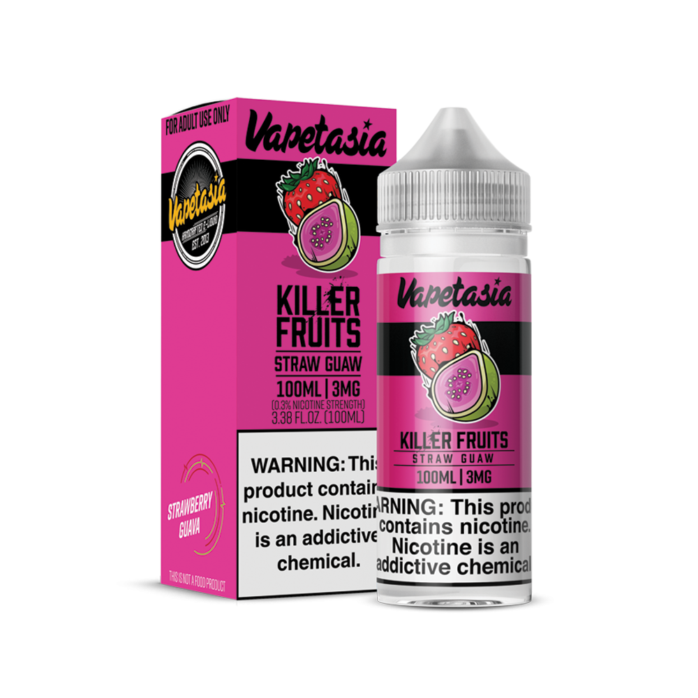 Vapetasia Killer Fruit TFN Series 100 mL straw guava