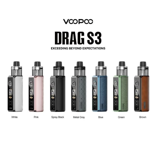 VooPoo Drag S3 Kit – $47.99 – eLiquid.com