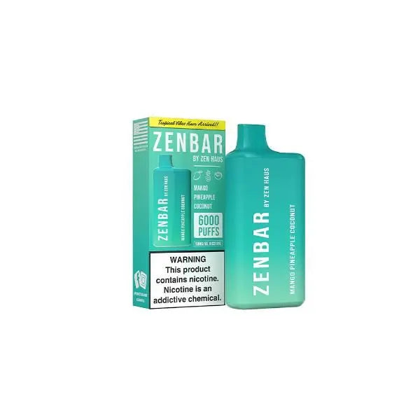 Zen Bar 6000 Puffs Disposable Vape 13mL $7.25 eLiquid.com Zen Bar 6000 Puffs Disposable Vape 13mL $7.25 eLiquid.com