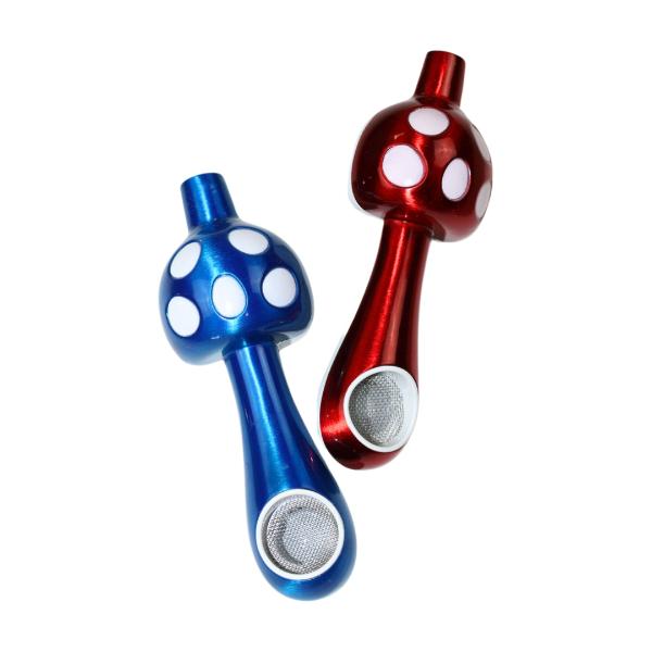 Zinc Alloy Mushroom Hand Pipe