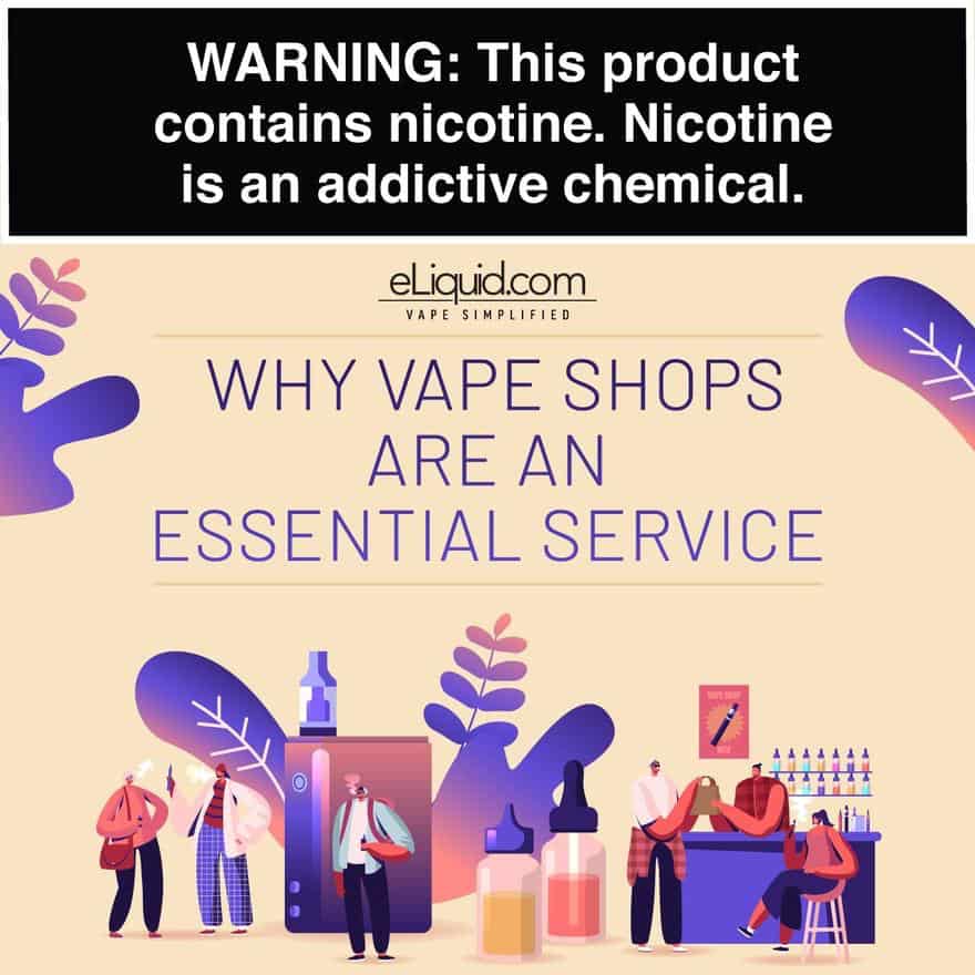 Why Your Vape Shops Are Essential Services