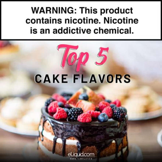 Top 5 Cake Flavors