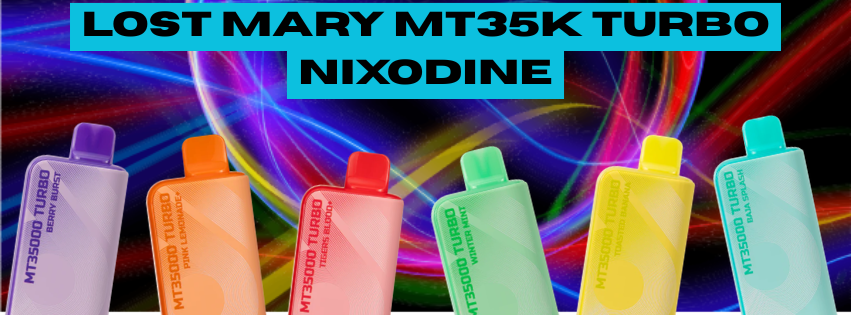 Lost Mary MT35K Turbo Nixodine: A New Take on Disposable Vaping
