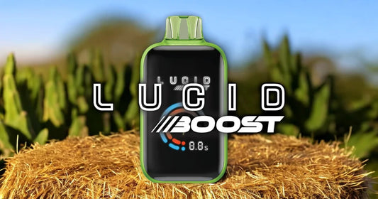 Experience Next-Level Vaping: The Lucid Boost 20,123 Puffs Disposable Vape with 18mL Capacity