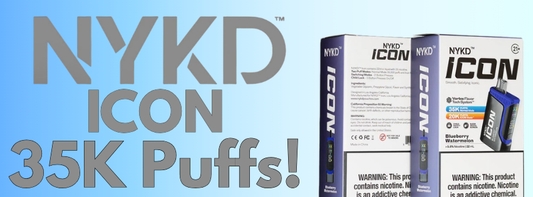 NYKD Icon 35K Disposable Vape: Big Capacity Meets Smarter Vaping