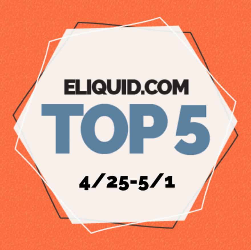 Top 5 for the Week of 4/25/18
