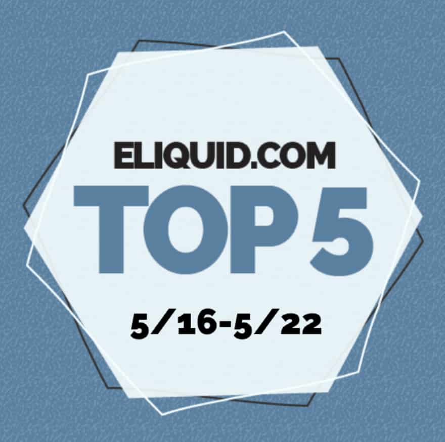 Top 5 for the Week of 5/16/18