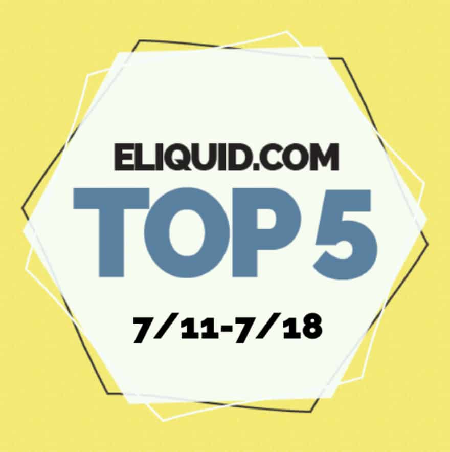 Top 5 Flavors for the Week of 7/11/18