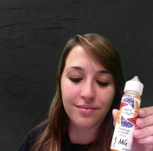 eLiquid.com "Strawberry Blueberry Peach" by Simple E-Fruit Review 7/12/18 [25% OFF]