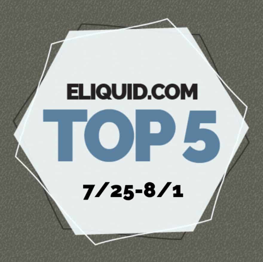 Top 5 Flavors for the Week of 7/25/18