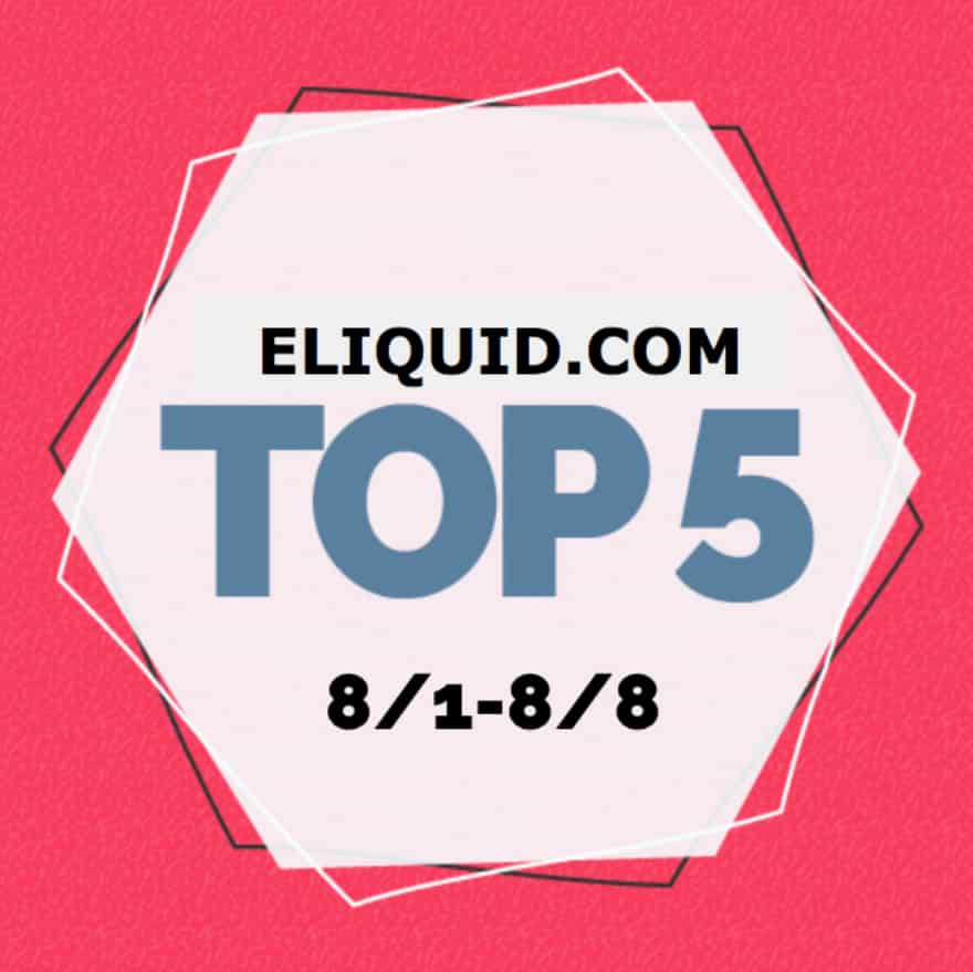 Top 5 Flavors for the Week of 8/1/18