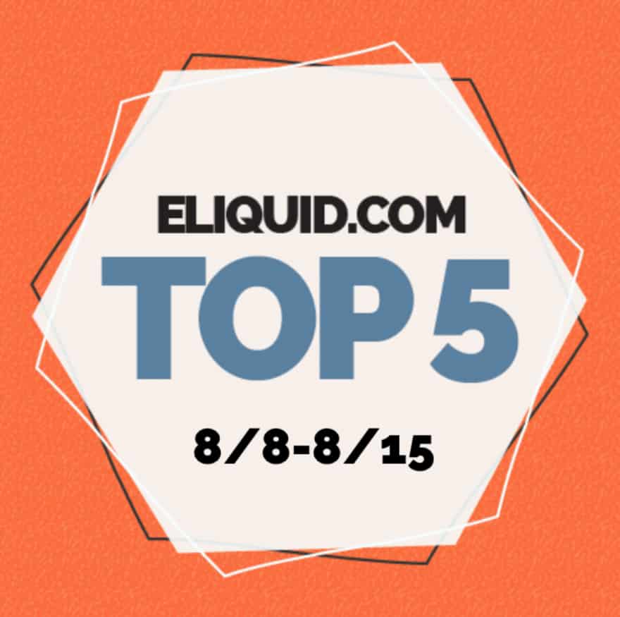 Top 5 Flavors for the Week of 8/8/18