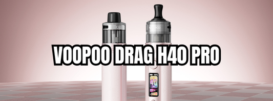 VOOPOO DRAG H40 Pro: The Pod Mod Built for Vapers Who Want More Control