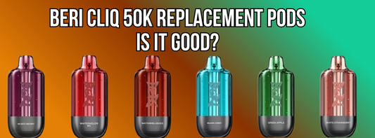 Beri Cliq 50K Pre-Filled Replacement Pod: A High-Capacity Upgrade for Modern Vape Systems