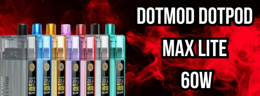 dotmod dotPod Max Lite Review: A 60W Pod System With Plenty of Flexibility