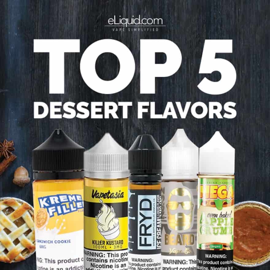 Top 5 Dessert Flavors For August