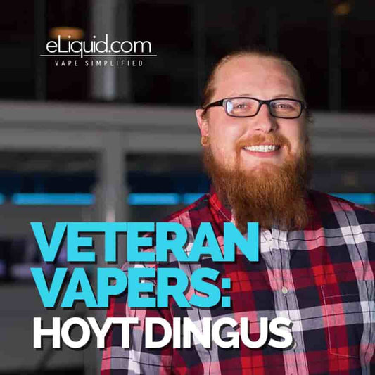 VETERAN VAPERS: Hoyt Dingus