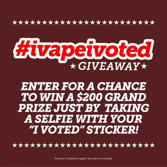 eLiquid.com #ivapeivoted Giveaway