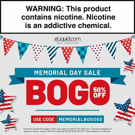 05/23-05/26: MEMORIAL DAY BOGO50 Sale