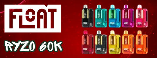 Float Ryzo 60K: A High-Capacity Vape With a More Flexible Design