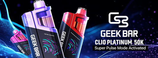 Geek Bar Clio Platinum 50K Brings a New Twist to High-Capacity Vaping