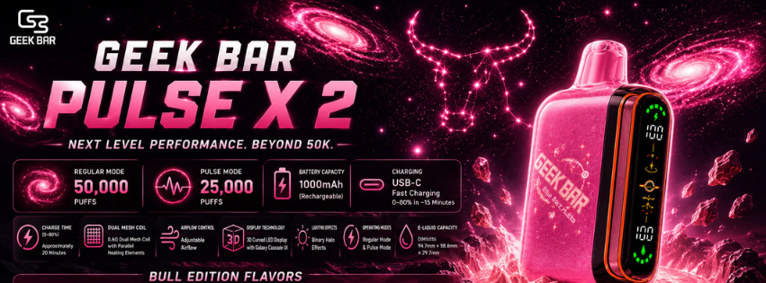 Geek Bar Pulse 2: A Familiar Favorite Refined for Modern Vapers