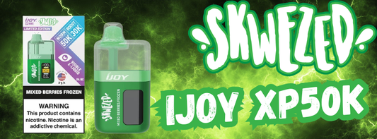Skwezed x iJoy XP 50K: A Disposable Vape Built for Flavor and Performance