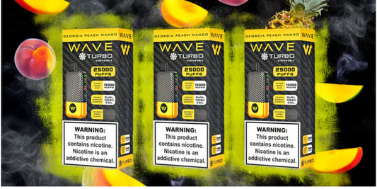 Wave Turbo 25000 Puffs Rechargeable Disposable: The Ultimate Vaping Companion