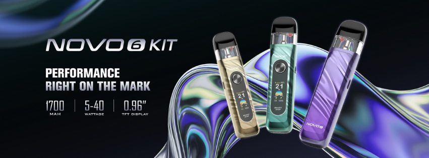 SMOK Novo 6 Pod Kit: A Sleek and Dynamic Vaping Solution